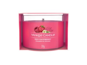 Yankee Candle votivní svíčka ve skle Red Raspberry 37g