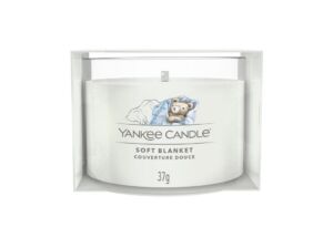 Yankee Candle votivní svíčka ve skle Soft Blanket 37g