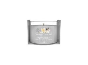 Yankee Candle votivní svíčka ve skle Smoked Vanilla & Cashmere 37g