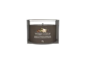Yankee Candle votivní svíčka ve skle Vanilla Bean Espresso 37g