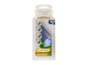 Yankee Candle vonné kolíčky do auta Clean Cotton 10ml
