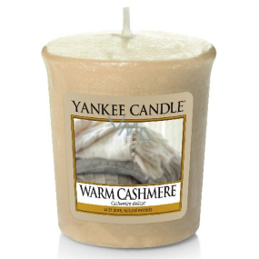 Yankee Candle votivní svíčka Warm Cashmere 49g