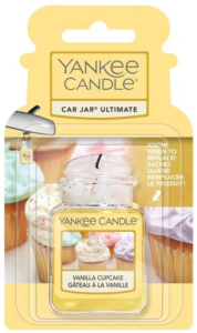 Yankee Candle Luxusní visačka do auta Ultimate Vanilla Cupcake