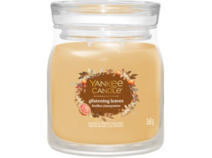 Yankee Candle vonná svíčka Signature Glistening Leaves 368 g