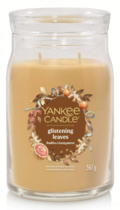 Yankee Candle vonná svíčka Signature Glistening Leaves 567 g