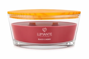 LUMANTE Loď s dřevěným knotem Black Cherry 423 g